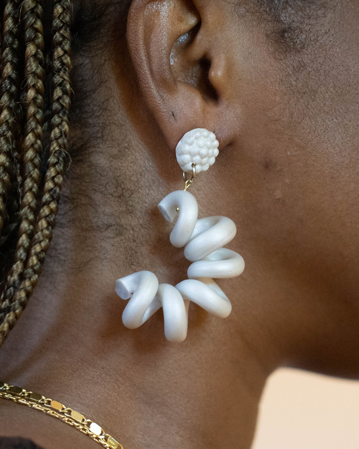 4C Half Curl Hoop