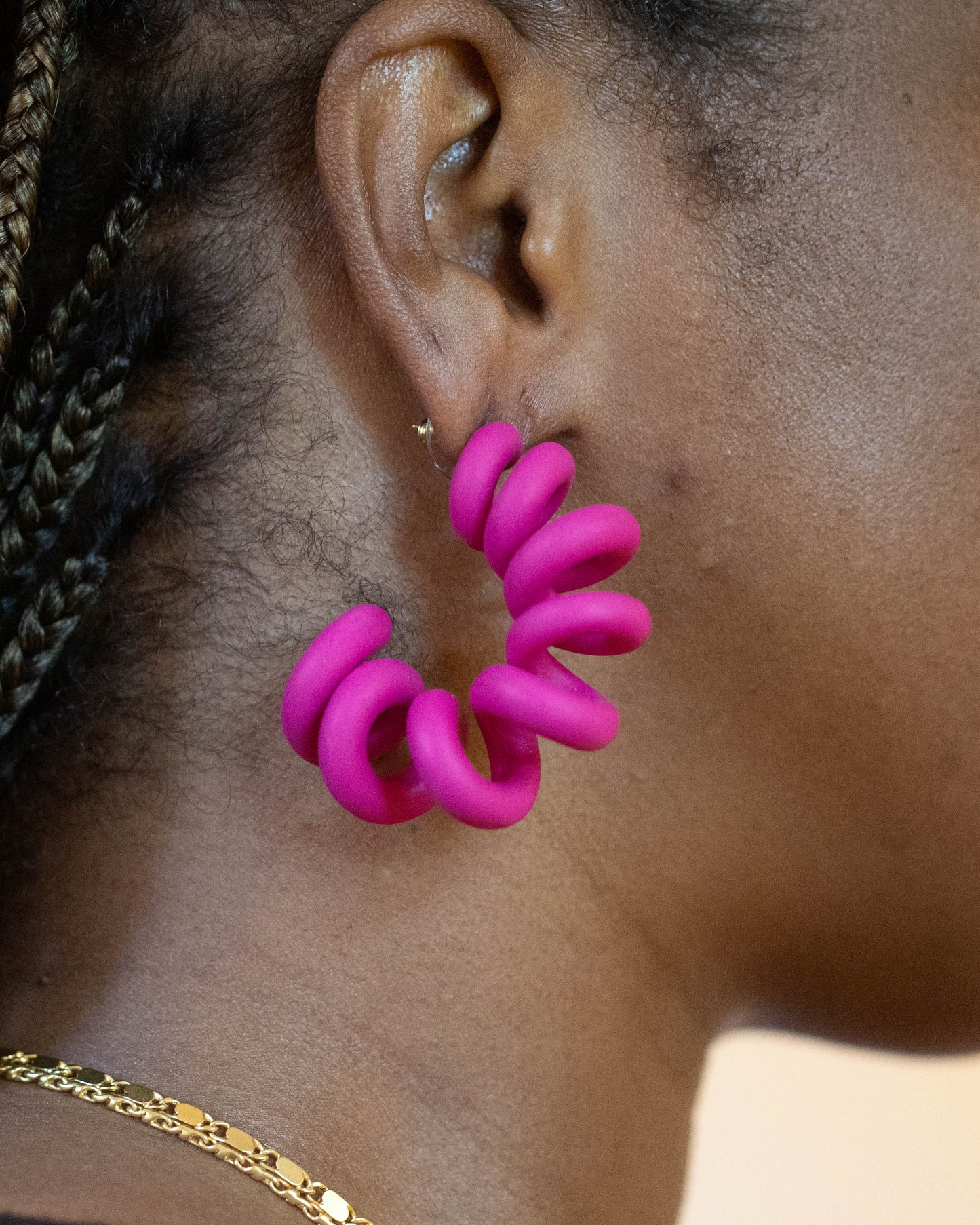 4C Half Curl Hoop